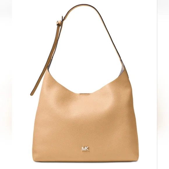 Michael Kors Tan Leather Shoulder Bag - Picture 2 of 9